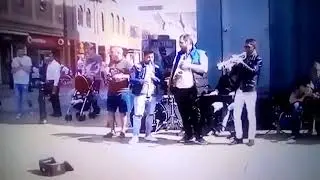 Blackpool buskers jazz 2019