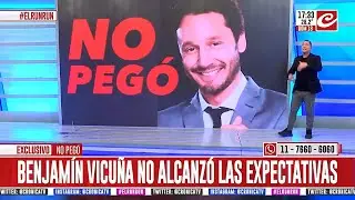 Benjamín Vicuña no cumplió las expectativas: debut flojo y bajo rating