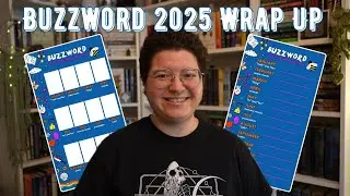 Everything I read for the 2025 Buzzword challenges!