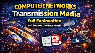 Transmission Media in Computer Networks | Free Study Material | Learning Simplified 