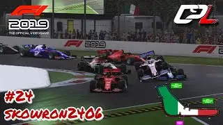 CPL GP WŁOCH Z KOMENTARZEM #12 | F1 2019 Multiplayer | CPL F3 [PL] [PS4]