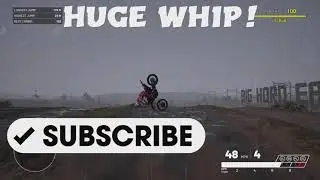 Me and my friend did huge whips, tried to beat our track record on MX vs ATV Legends can we do it?