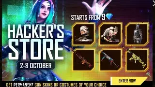 NEW HACKER STORE FREE FIRE || FREE FIRE NEW EVENT || BSR GAMER HACKER STORE || HACKER STORE EVENT