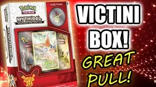 GREAT PULL! - Victini Mythical Collection Box Opening!
