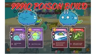 This Poison Meta is so Powerful (Gameplay) | Top1 Gabz | AxieInfinity | Unique AXIES