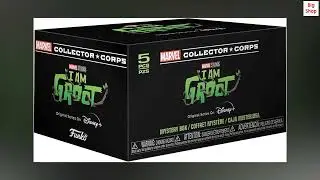 Funko Marvel Collector Corps Subscription Box, I Am Groot Disney+ Theme, XL