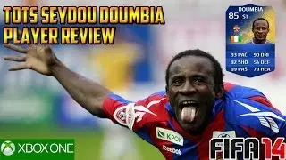 FIFA 14 TOTS DOUMBIA (85) Player Review & In Game Stats