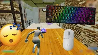 HyperX Alloy Origins 60 Aqua Switches ASMR Chill 😴 Tilted Zone Wars Satisfying Fortnite GamePlay!