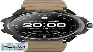Cubitt Terra Rugged Smartwatch with Dual Band GPS 1.48 AMOLED Display Offline Maps