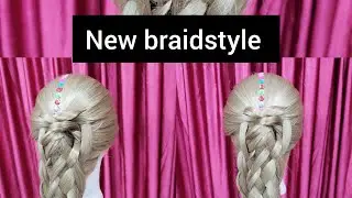 Easy party hair braidstyle#easy #trending #quick #hair #new #youtubevideo#youtubefamily #youtubelike