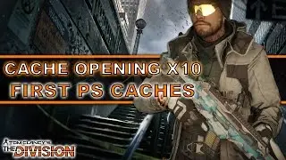 The Division Cache Opening x10 | My First PlayStation Cache