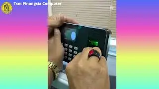 CARA Setting Absen Fingerprint SOLUTION P208 Simple Dan Mudah