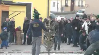 christbaumwerfen in scharndorf mit verena 12 01 2014 2