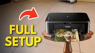 Canon PIXMA MG3620 Printer: Unboxing and Full Setup
