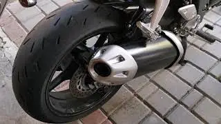 Yamaha FZ1 FAZER 2007R exhaust sound! Original vs. Mivv GP 💪💪