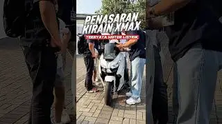 Kirain Xmax ternyata motor listrik