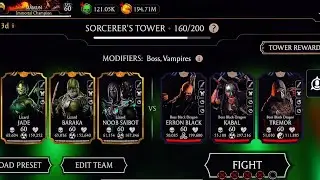 SORCERER S TOWER FATAL 160 BOSS BATTLE ROUND 4 IN LIZARD TEAM #mkmobilegame #fatalsorcererstower