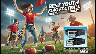 🏈 Best Youth Flag Football Belts | DkOvn Football Mouthguard with Strap, Adjustable 🏈