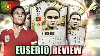 THE BEST BABY ICON? 89 BASE ICON EUSEBIO PLAYER REVIEW! FIFA 23 ULTIMATE TEAM