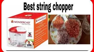 Wonderchef chopper unboxing | Best string chopper Unboxing Demo and Review |5 blades string chopper