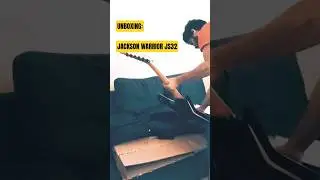 UNBOXING: Jackson Warrior JS32 (by Karthik Rao) #shorts #reels