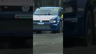This is INSANE!! VW Polo WRX, thrill on a new level! #wrx #rallycross #vw #polowrx #fast