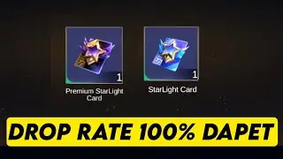 DI JAMIN DAPET STARLIGHT CARD BULAN JANUARY 2026 !! DROP RATE GACHA STARLIGHT LUCKY CHEST MLBB