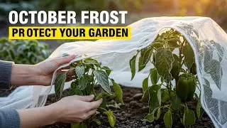 Protect Your Garden from First Frost in October | Simple Frost Protection Tips for Beginners!