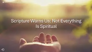 When Everything Becomes Spiritual