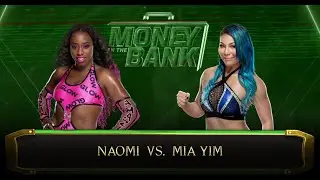 【PS4 Pro】WWE2K22　GamePlay　NAOMI VS. MIA YIM