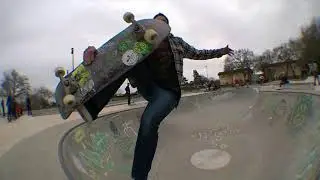 Session au bowl de St Médard avant le couvre-feu de Castex