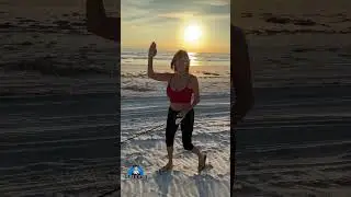 Sunrise Beach walk #maryburke #beach #fun