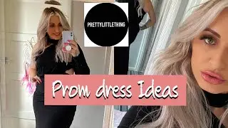 5 PROM DRESS IDEAS + TRY ON FROM PRETTY LITTLE THING | PLT HAUL | Victoria Chic