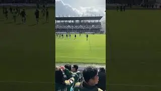 Warming up League One #Rugby #Mikusta #kitakyushu Toyota #verblitz v Ricoh #blackrams