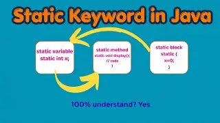 #09 Static Keyword in Java