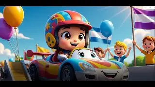 Racing Cars Speed Song I King Nursery Rhymes & Kids Song