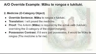Sorting out the M Class Agent Emphatic (A) Vs Simple Possession (O/A)