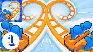 Runner Coaster All Levels Gameplay Part 1 - Android, iOS