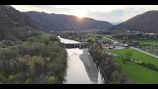 Fly and relax over the Mur river and near Graz