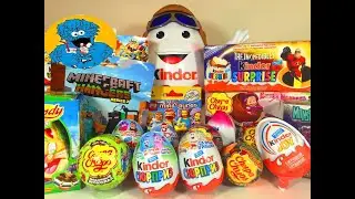 Мега Обзор Коллекции 30 Яиц С Сюрпризом из разных серий.Mega Unboxing Surprise Eggs
