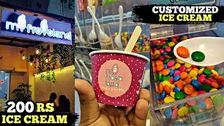 200 RS CUP ICECREAM UHHH...| MY FROYOLAND ANNA NAGAR | #Shorts #49 | CUSTOMIZED ICECREAM IN CHENNAI