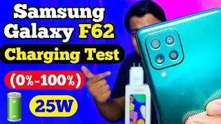 Samsung Galaxy F62 Charging Test || (0% to 100%) || Samsung F62 Full Charging Time ?