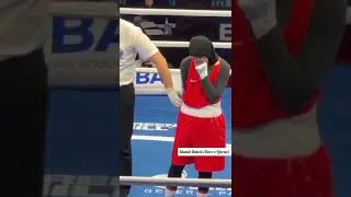 Muslim❤❤ | Female Boxer won | Actions ❤ |  #shorts