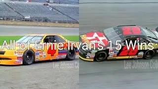 All of Ernie Irvan's 15 Wins