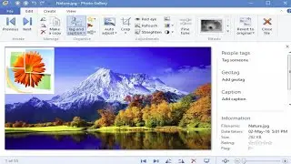 |Best Photo editor Windows Live Photo Gallery| Windows Essentials 2012| IN HINDI