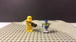 Lego Classic Space stop motion brickfilm