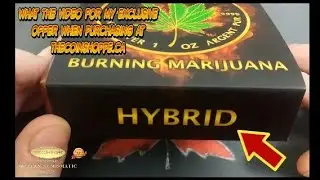 Burning Marijuana Hybrid Silver Coin. BONUS CSS Exclusive offer when purchasing at thecoinshoppe.ca