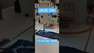 Jack 20U ZigZag Industrial Sewing Machine #jacksewingmachine #zigzag #sewing #canada #toronto