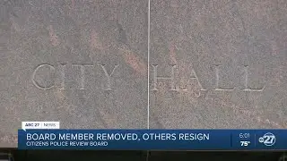 City Commissioners remove 3 members from Citizens Police Review Board