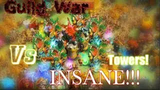 Guild War Vs Skin Building INSANE!! - Castle Clash